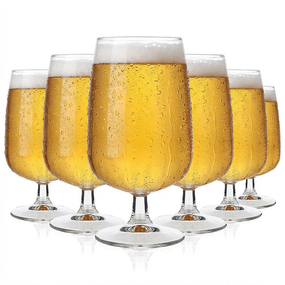 6x szklanka do piwa Rastal 0,5 l Pokal Biertulpe – uniwersalna szklanka bez logo, o jakości gastronomicznej