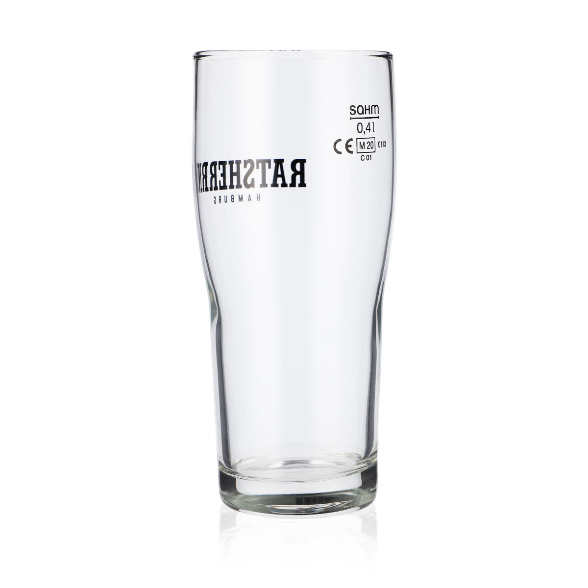 6x szklanka do piwa Ratsherrn Pils 0,4 l Szklanki do piwa „Brewhouse” Ekskluzywne kubki – Widok 4