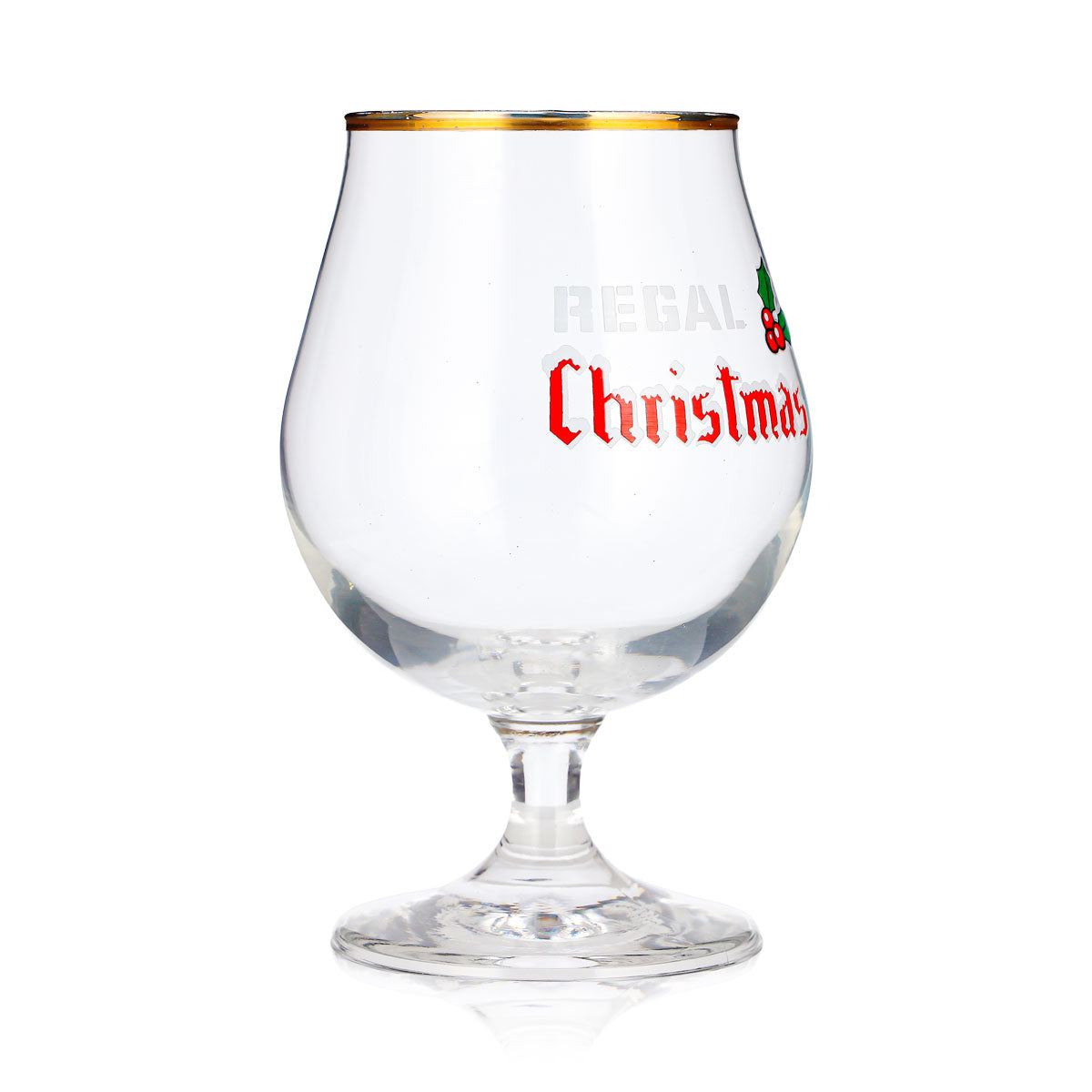 6 szklanek do piwa „Christmas Pokal” o pojemności 0,5 l z złotą obwódką marki Durobor (zestaw 6 sztuk) – Widok 4