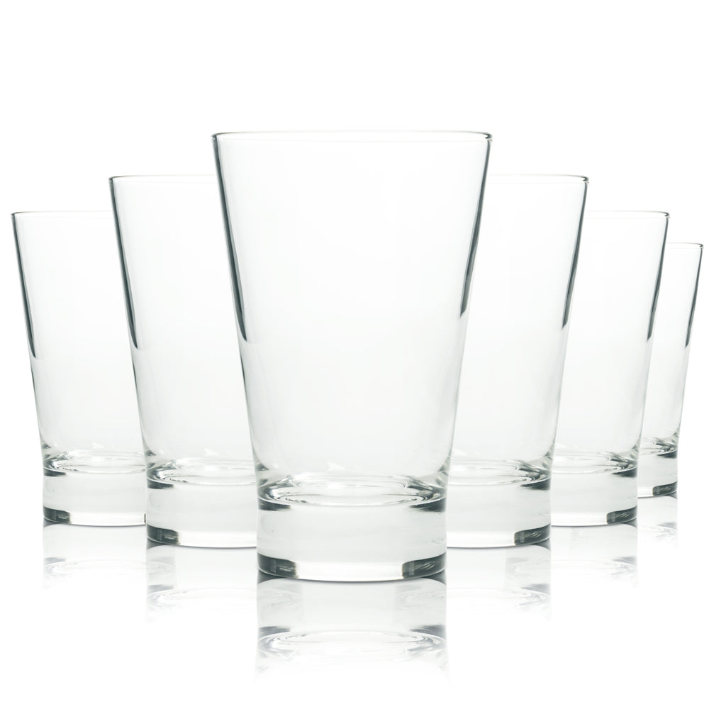6x Rhodius szklanka do wody 0,2l szklanka do napojów mineralnych szklanka do napojów bezalkoholowych dla smakoszy