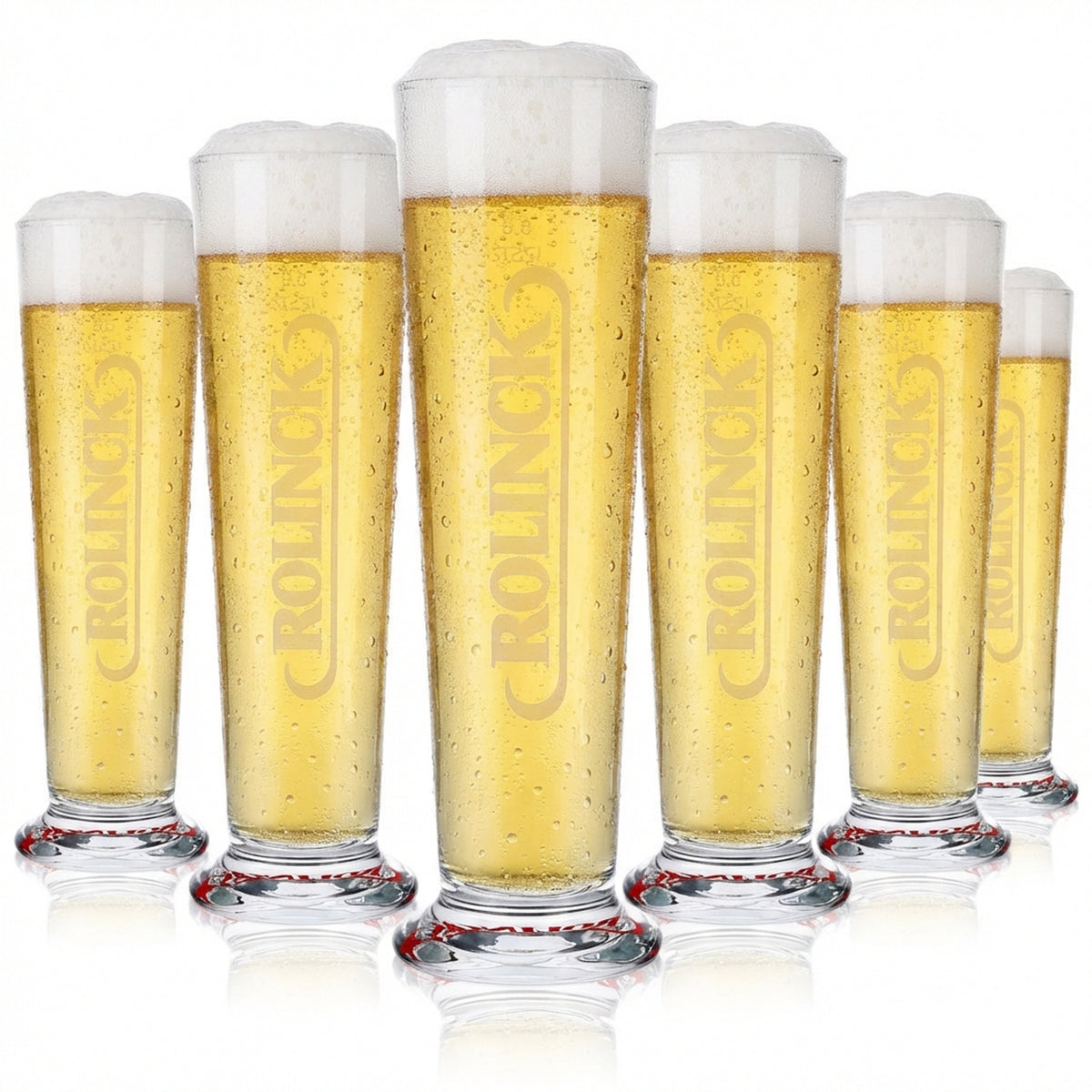 6x Rolinck Szklanka do piwa Szklanki do piwa 0,3 l Kubek/puchar Rastal Szklanka