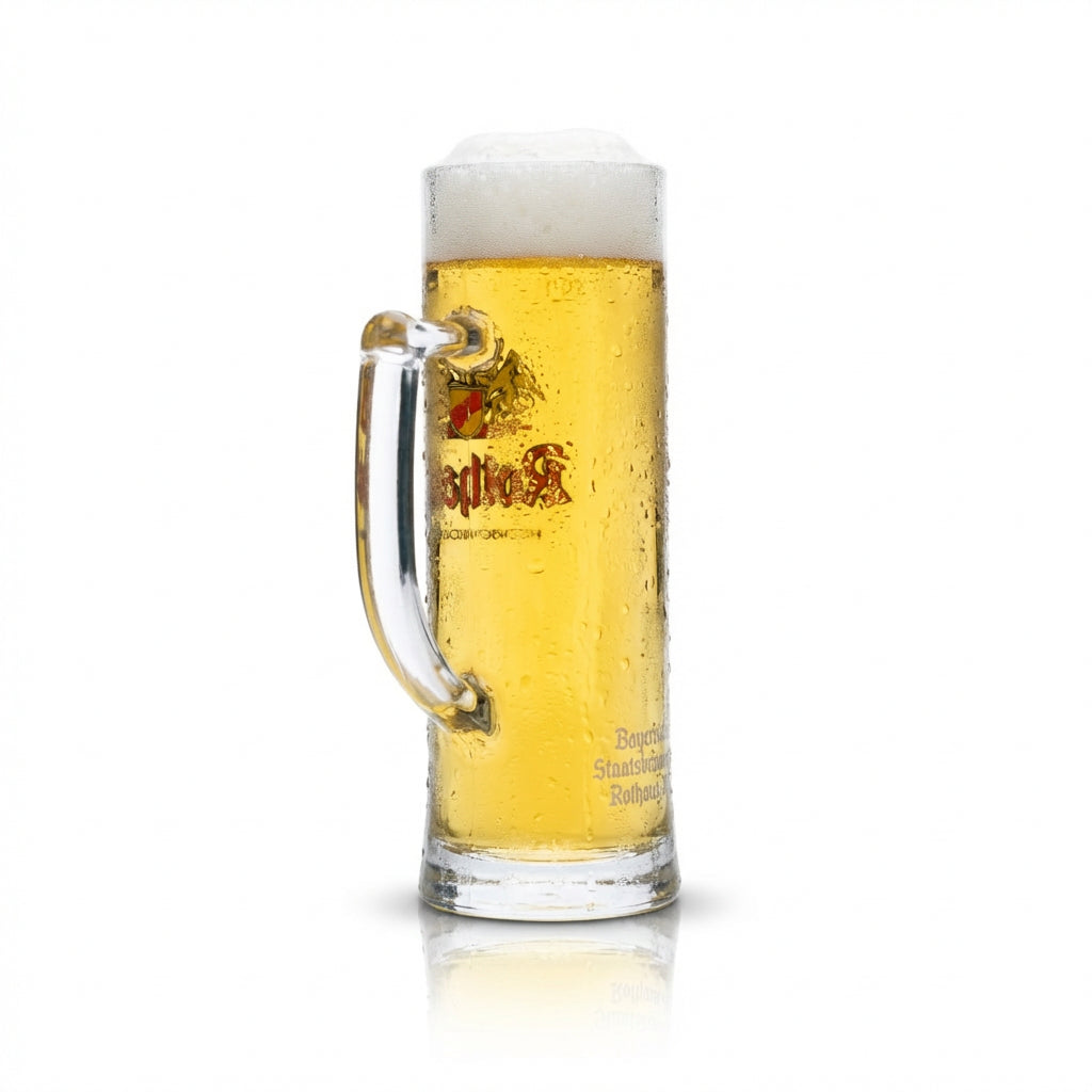 Rothaus szklanka do piwa 0,5l kufel Badner Seidel szklanki browar Pils Zäpfle Gastro – Widok 3