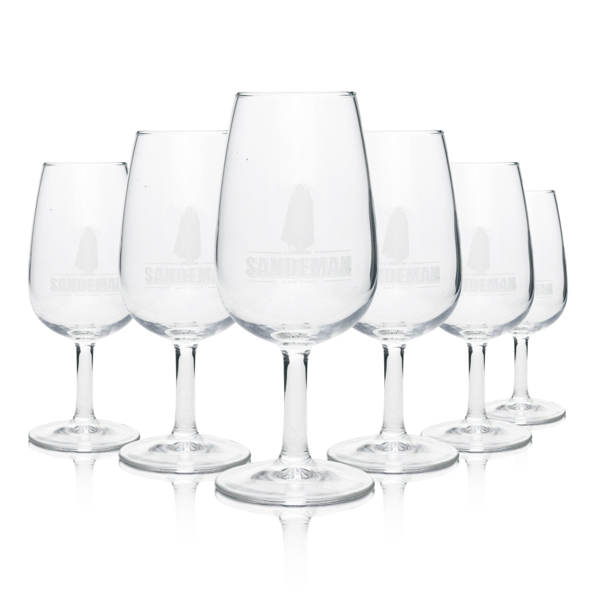 6x Kieliszek do wina Sandeman Kieliszek do wina 215ml