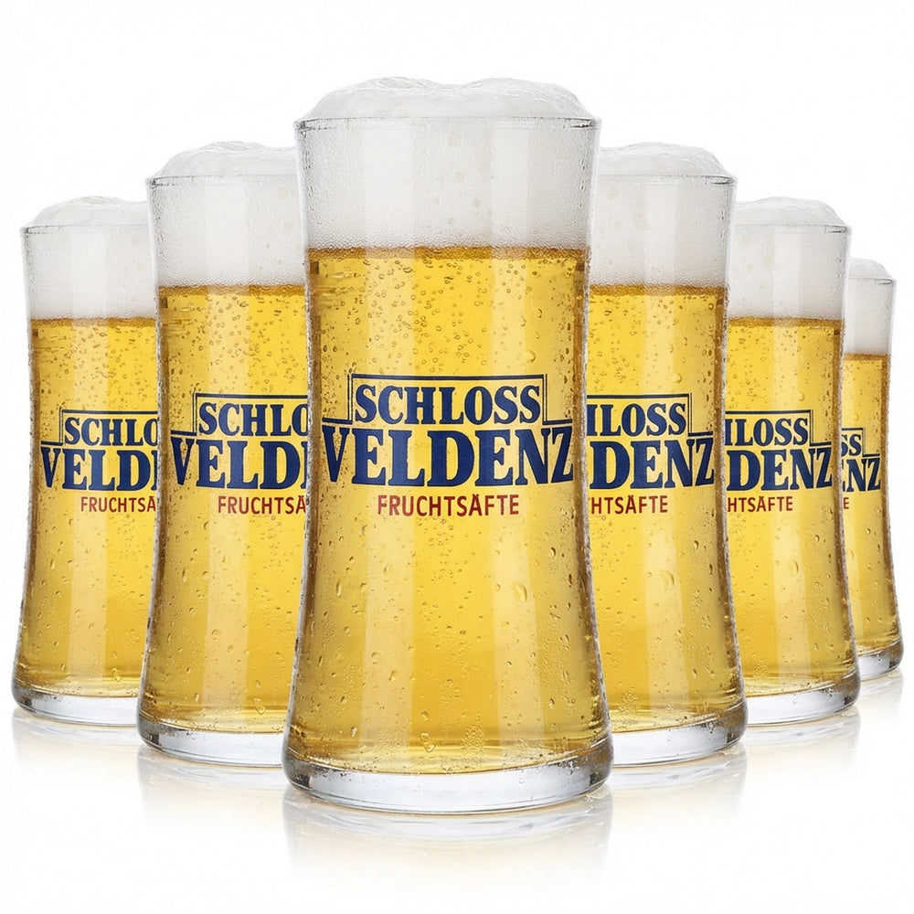 6x Schloss Veldenz Szklanka do soku 0,16 l Szklanki do soku Kubki Rastal Soltau
