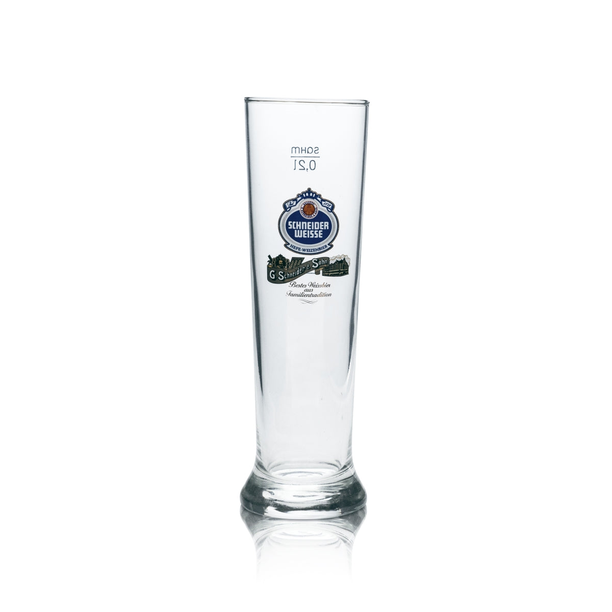6x Szklanka do piwa Schneider Weisse 0.2l Hefe Weizen szklanki pucharowe Gastro Brauerei Mass – Widok 2