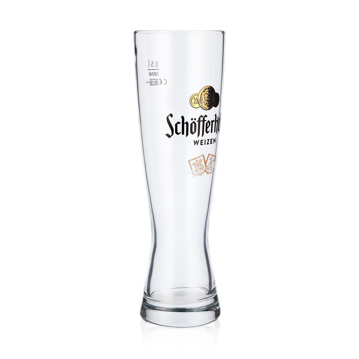 6x szklanka do piwa Schöfferhofer 0,5 l Szklanka do piwa pszenicznego „Spritzig Prickelnd” Sahm – Widok 3