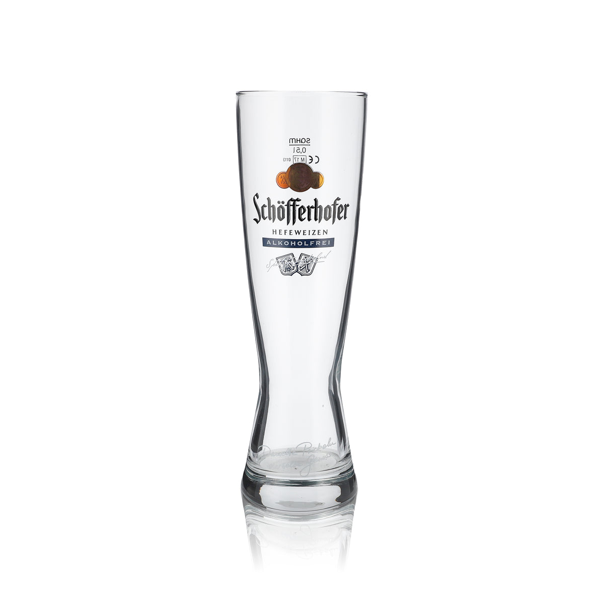 6x Schöfferhofer szklanka 0,5l piwo pszeniczne Hefeweizen bezalkoholowe szklanki zestaw browar – Widok 3