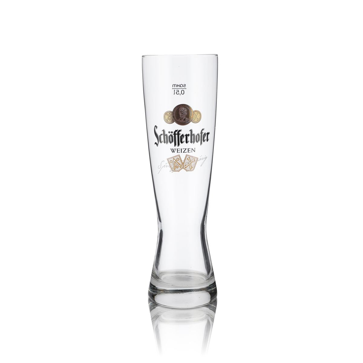 6x szklanka Schöfferhofer 0,5l szklanka do piwa pszenicznego Hefeweizen zestaw szklanek browar Bawaria – Widok 2