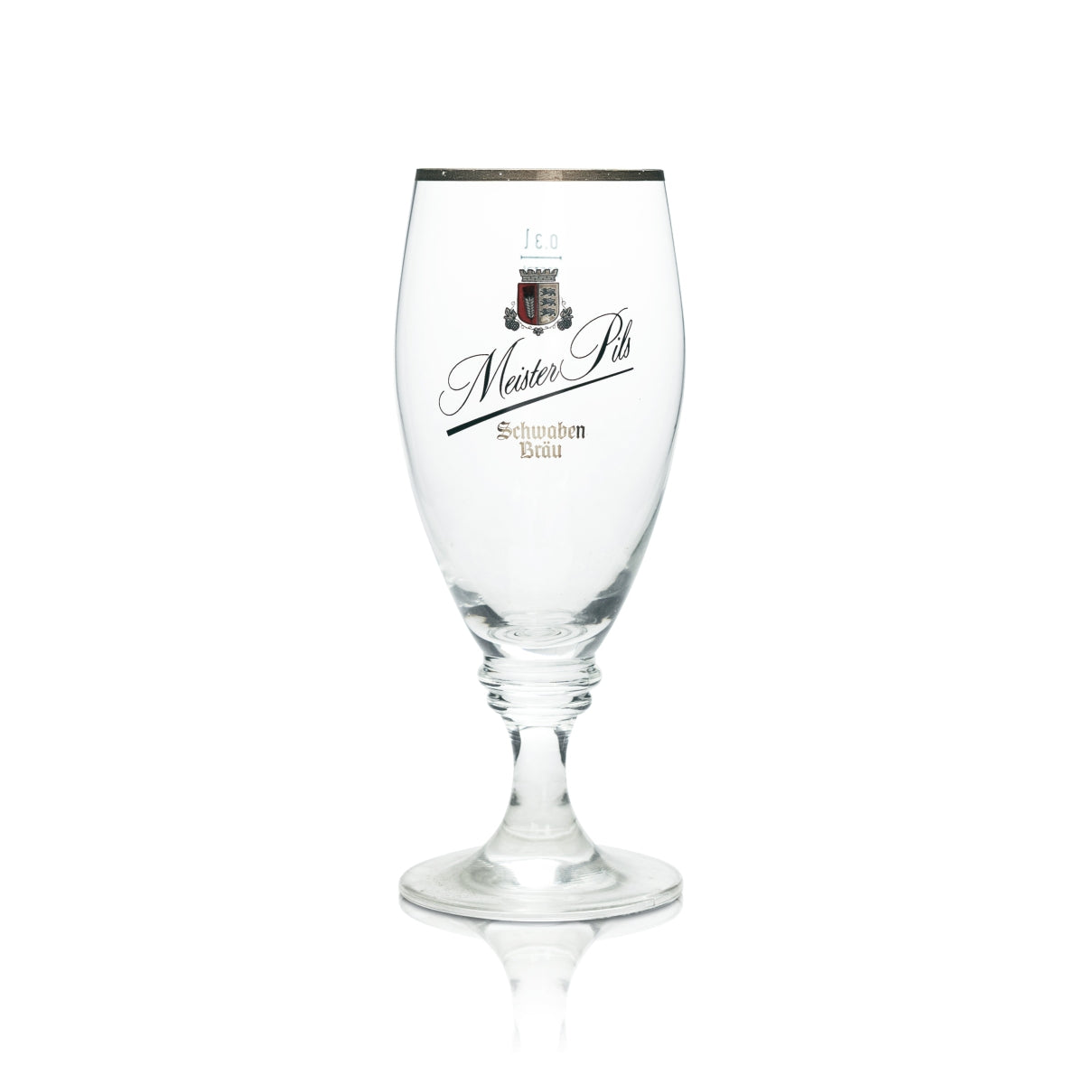 6x Szklanka do piwa Schwaben Bräu 0,3l Herb Tulip Meister Pils Szklanki do piwa Rastal goblet – Widok 2