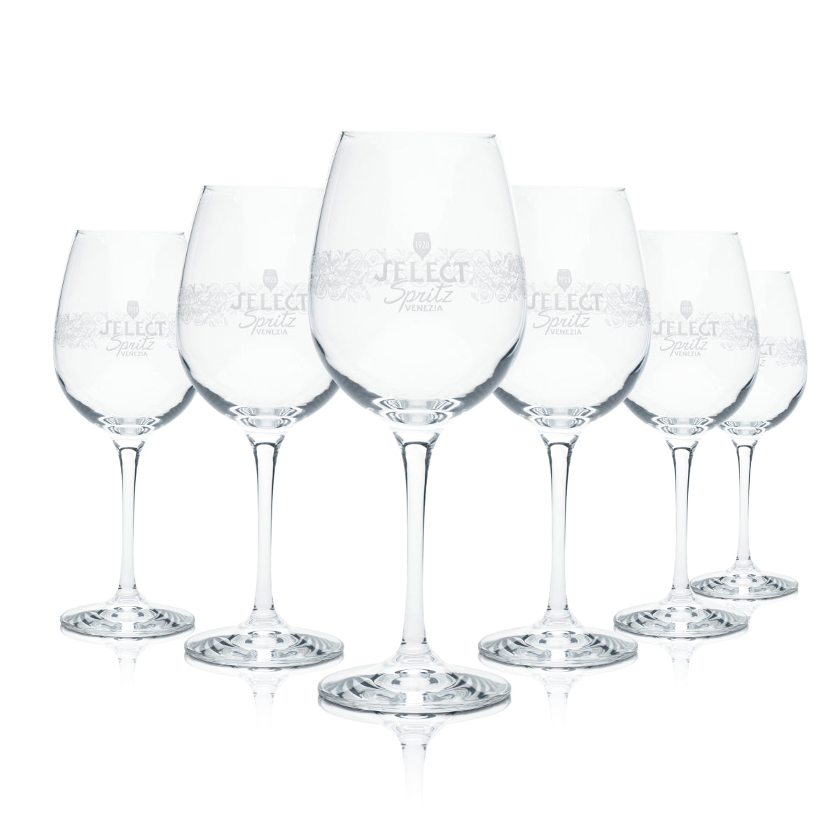 6x Select Spritz Venezia kieliszek na nóżce 0,4l do wina, koktajlu, long drink Secco Bar