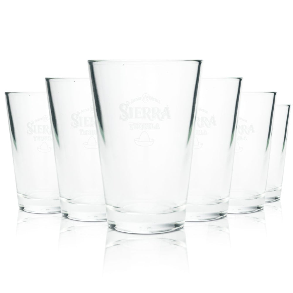 6x Sierra Tequila Glass 0.2l Tumbler Glasses Longdrink Tumblers Kieliszki koktajlowe