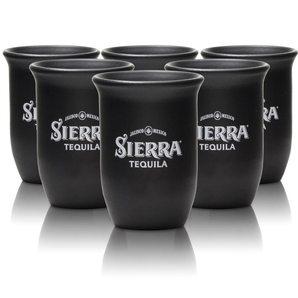 6x kubek Sierra Tequila czarny feat Paloma