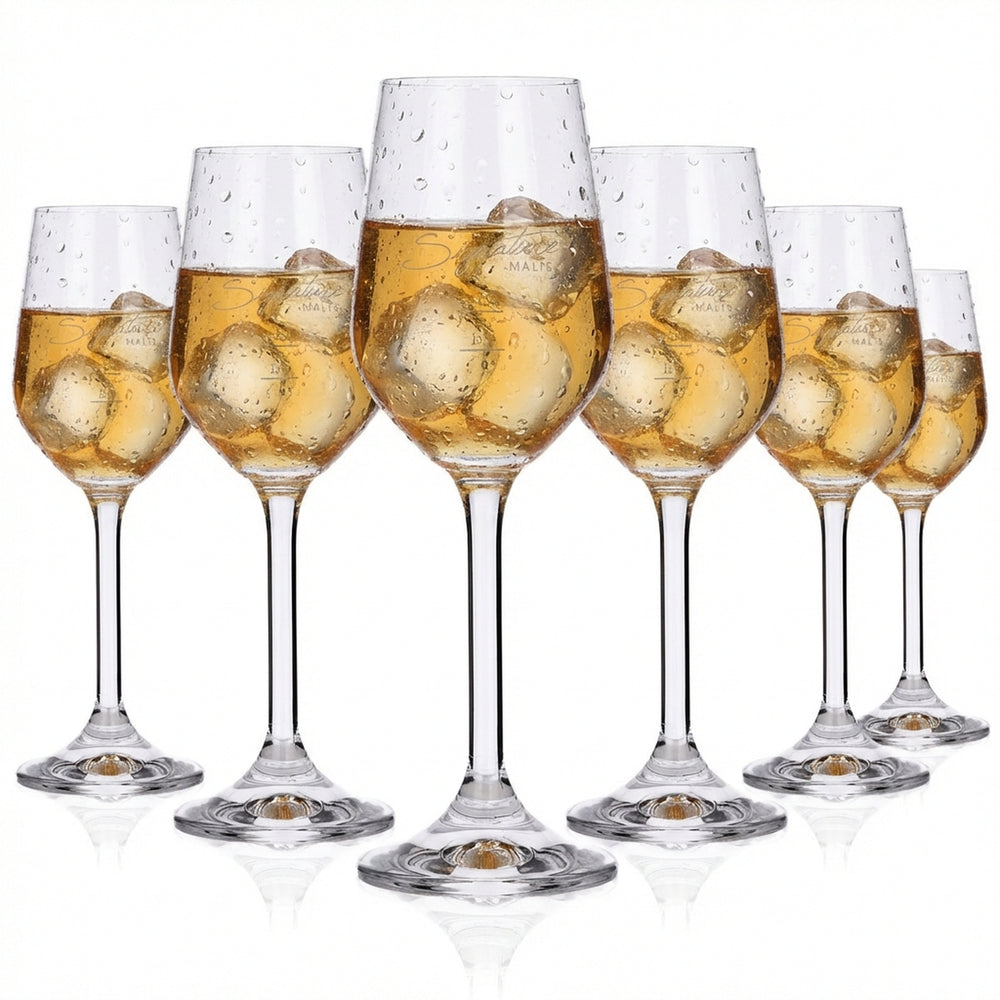 6x kieliszki do whisky Signature Malts 0,1 l Kieliszki degustacyjne Rastal Harmony 11