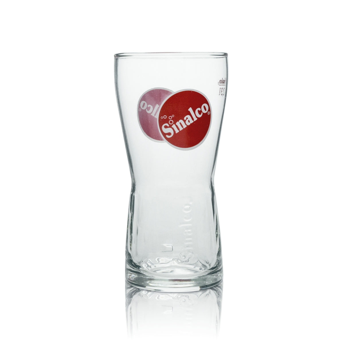 6x Sinalco szklanka do napojów bezalkoholowych longdrink czerwone logo 300ml rastal – Widok 2