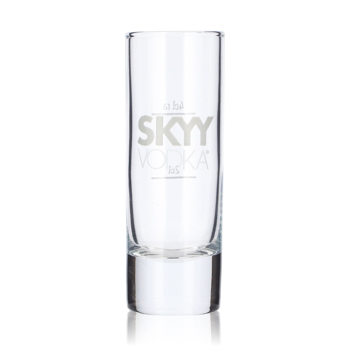 6 szt. kieliszków do wódki Skyy o pojemności 4 cl z „białym logo” – kieliszki Rastal – Widok 2