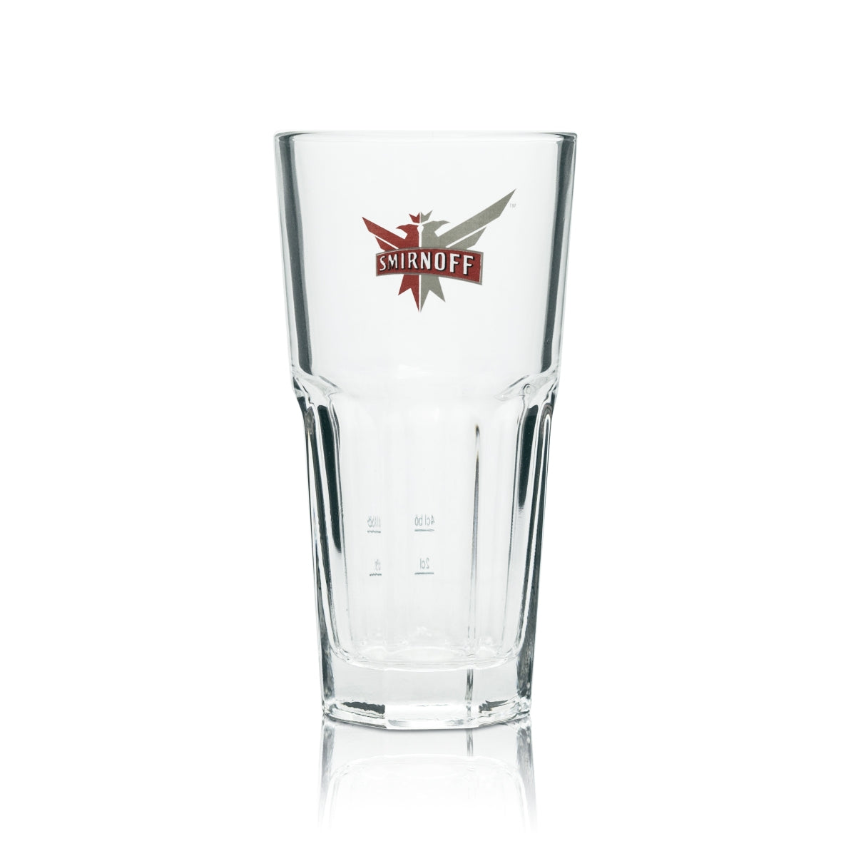 6x Smirnoff Vodka Glass Longdrink Harley 31cl Kieliszki koktajlowe do wódki Bar 2cl+4cl – Widok 2