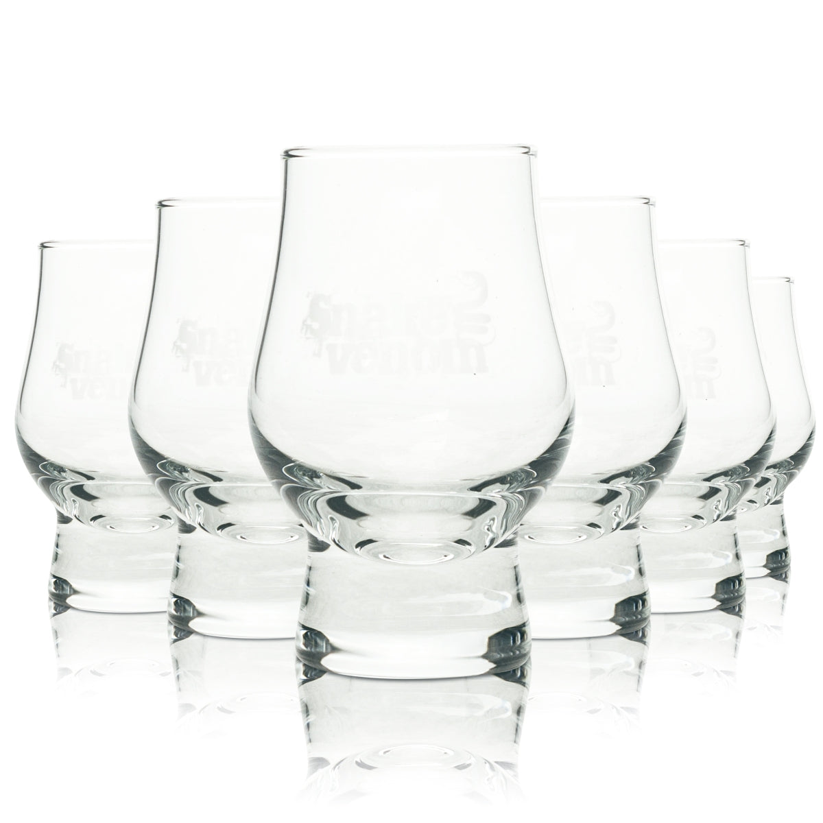 6x Snake Venom Beer Glass 4cl Mini Tulip Nosing Glass Szklanki do piwa Mocna degustacja piwa
