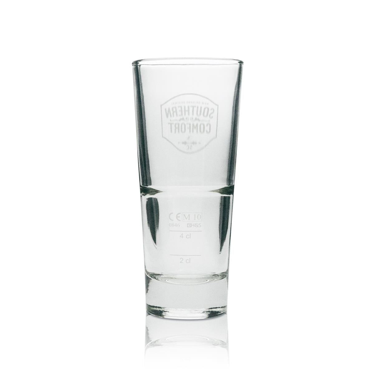 6x Szklanka do whiskey Southern Comfort long drink białe logo 296ml – Widok 3