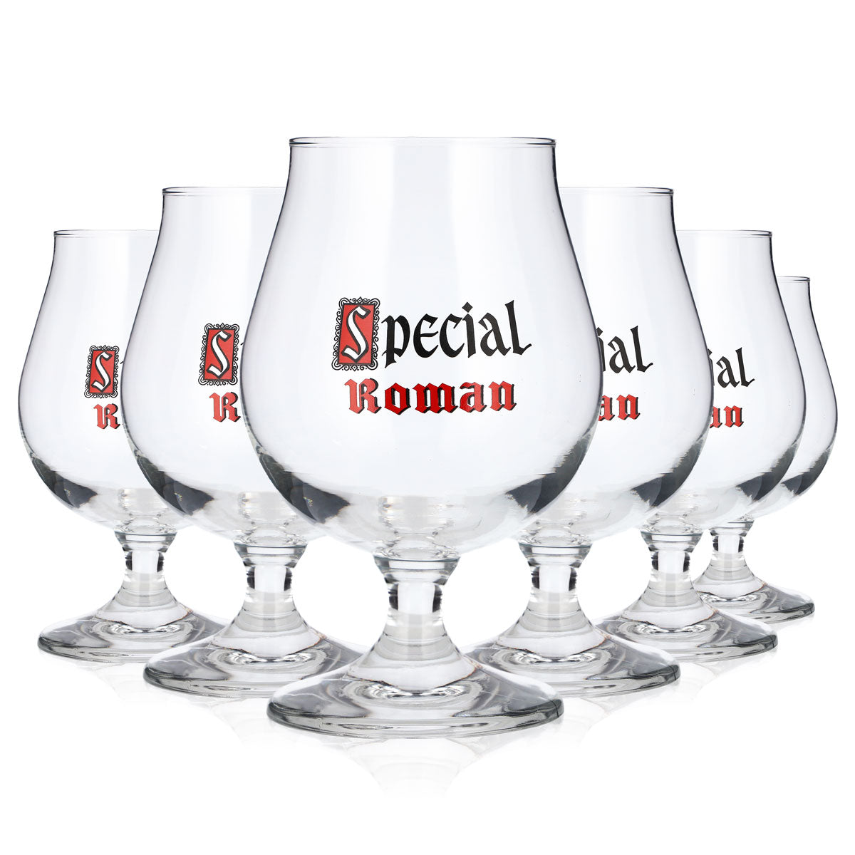6 szt. Specjalna szklanka do piwa Roman 0,5 l, puchar Durobor