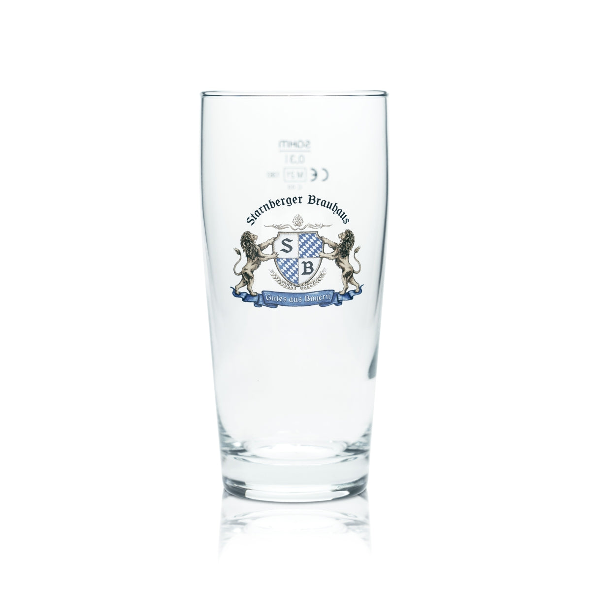 6x szklanka do piwa Starnberger Brauhaus kufel 0,3l szklanki browarnicze gastro bar – Widok 2