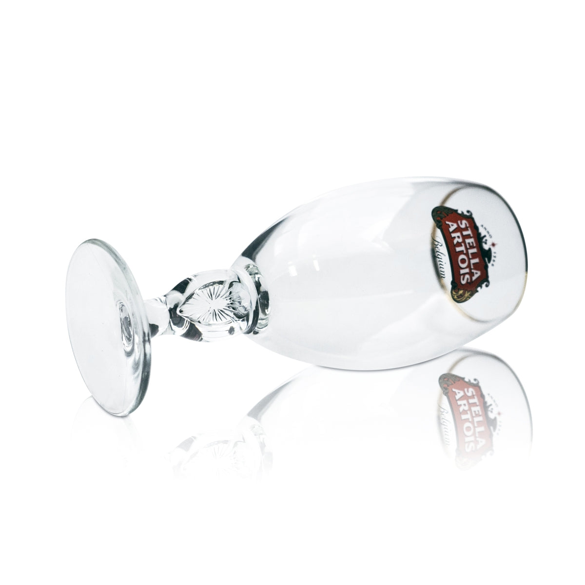 6x szklanka do piwa Stella Artois 0,5l kielich puchar tulipan złota obręcz wzór szklanki nóżka Piwo – Widok 4