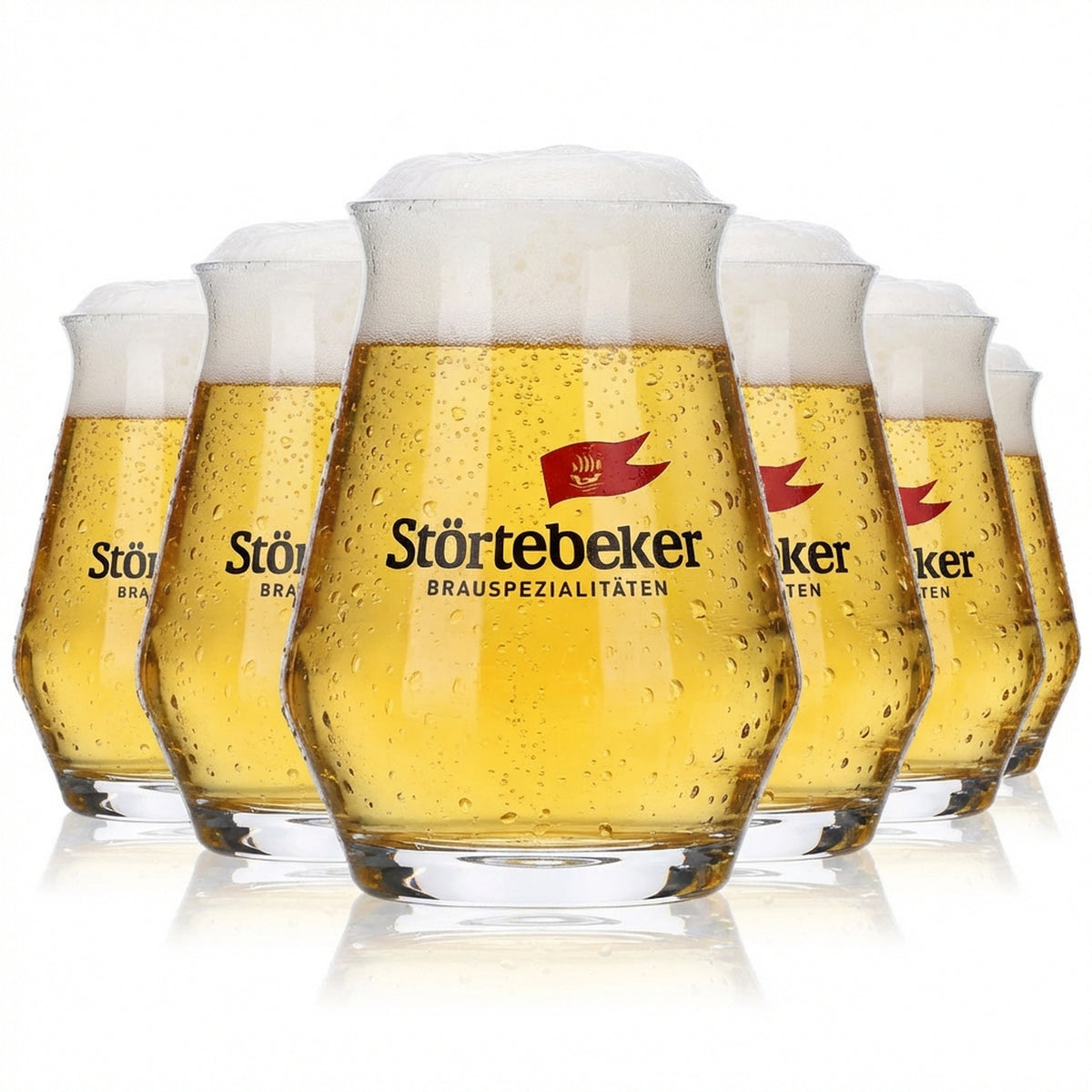6x Szklanki do piwa Störtebeker Szklanki do piwa  Szklanka degustacyjna 0,2 l Szklanka designerska Tulipan