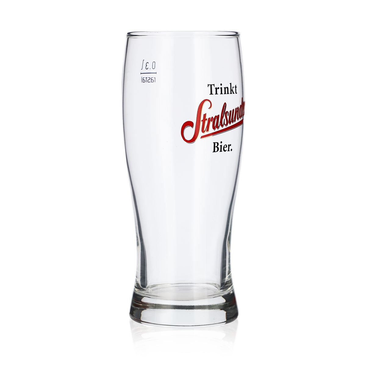 6 szklanek do piwa Willibecher Stralsunder Glas 0,3 l, zestaw browaru Hanseatische Brauerei – Widok 3