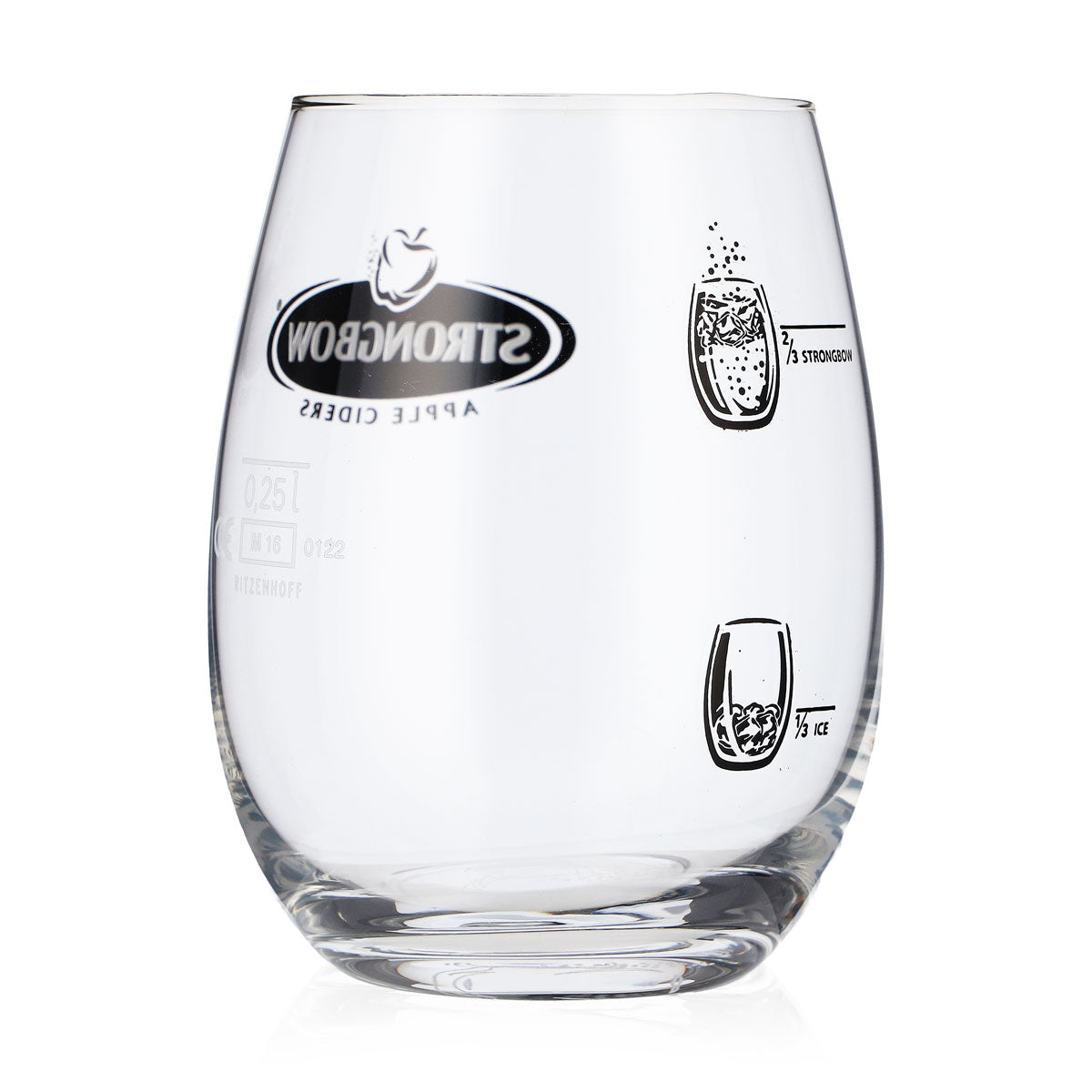 6x szklanki Strongbow Cider Szklane szklanki Apple Ciders Perfect Serve – Widok 4