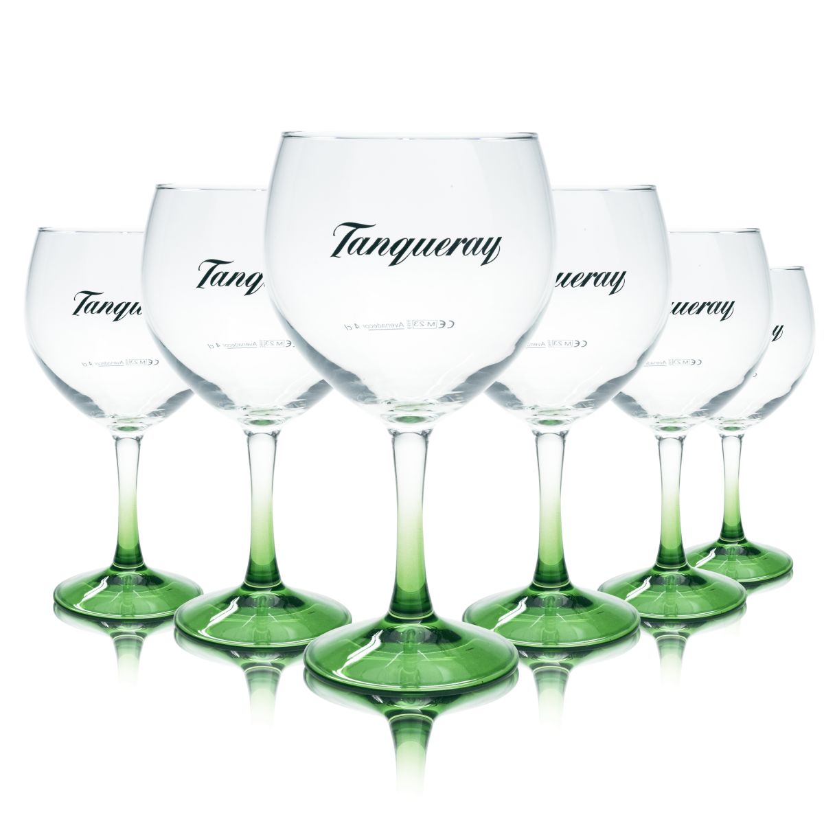 6x kieliszki Tanqueray 0,62 l Kieliszki balonowe Nowy design Kieliszki do aperitifu Vintia Gin Tonic