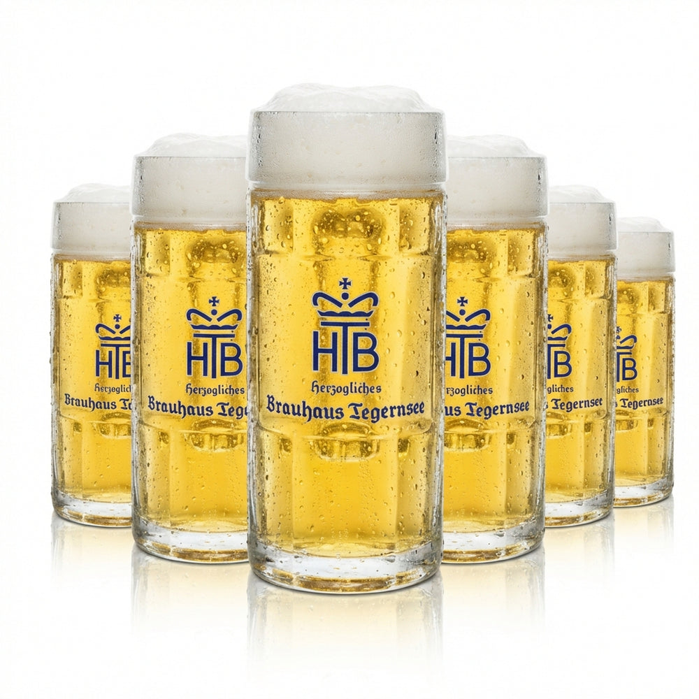 6x szklanka do piwa Tegernsee 0,5l kufel Seidel HB Rastal