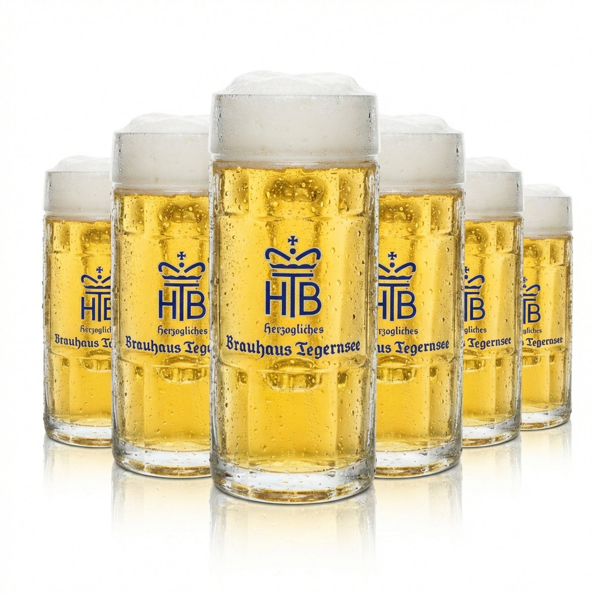 6x szklanka do piwa Tegernsee 0,5l kufel Seidel HB Rastal