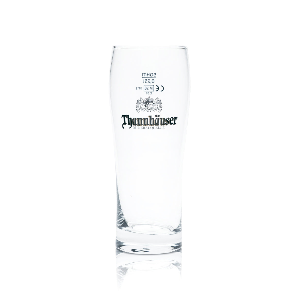 6x szklanka do piwa Thannhäuser 0.25l Willi Becher Radler szklanki ze sprężyną mineralną Tumbler – Widok 2