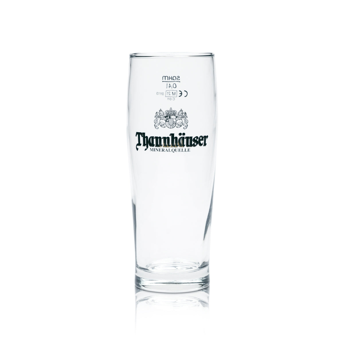 6x szklanka Thannhäuser 0.4l Willi Becher THM Radler szklanki do piwa Mineralquelle – Widok 2