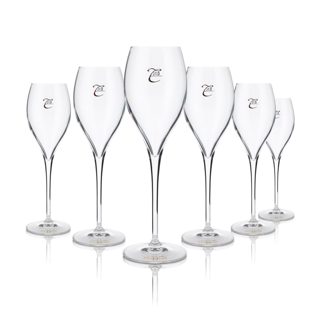 6x Thienot  Szklanka 0,1 l Szampan Wino musujÄce Kieliszek do szampana Zestaw szklanek Gastro