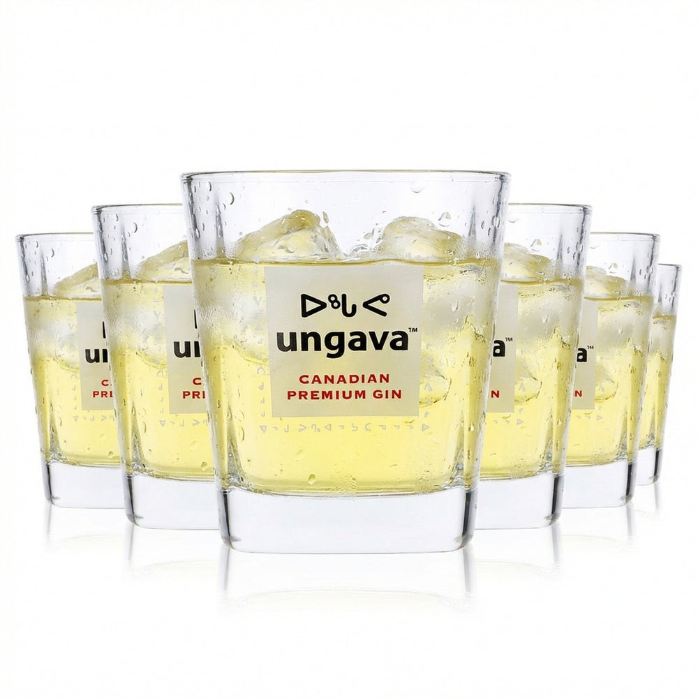 6x szklanki do ginu Ungava Szklanki do ginu Szklanki do gin tonic 0,3 l Szklanki typu tumbler