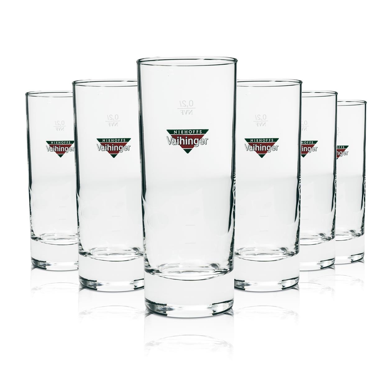 6x szklanka na sok Vaihinger 0,2l podłużna