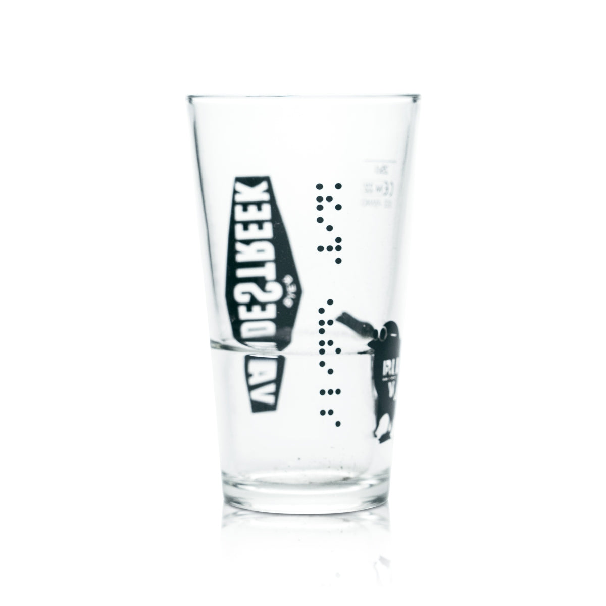 6x Vandestreek Glass 0.25l Beer Goblet Pint Mug Glasses Blind Vink Craftbeer – Widok 4