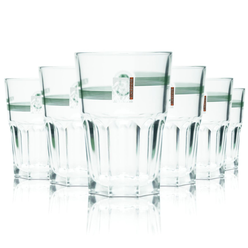 6 szklanek Velho Barreiro 0,35l do long drinków Zestaw szklanek Caipirinha do aperitifu