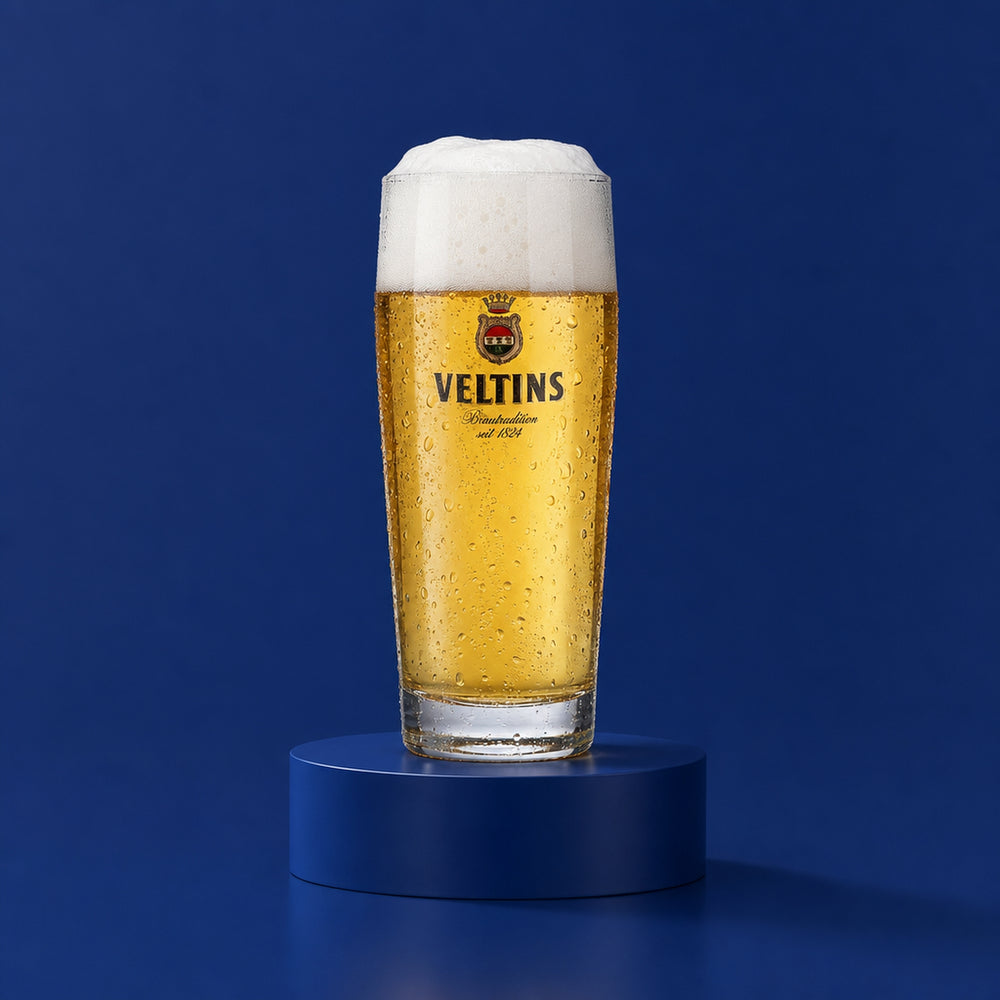 6x szklanka do piwa Veltins Willi 0,5 l Szklanki Szklanki do piwa Kubki stożkowe