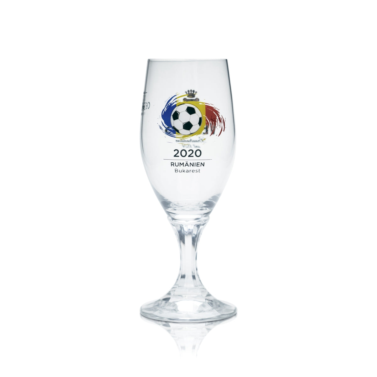 6x Szklanki do piwa Veltins 0,2l Tulip Cup EM 2020 Rumunia Piłka nożna Euro 24 – Widok 2