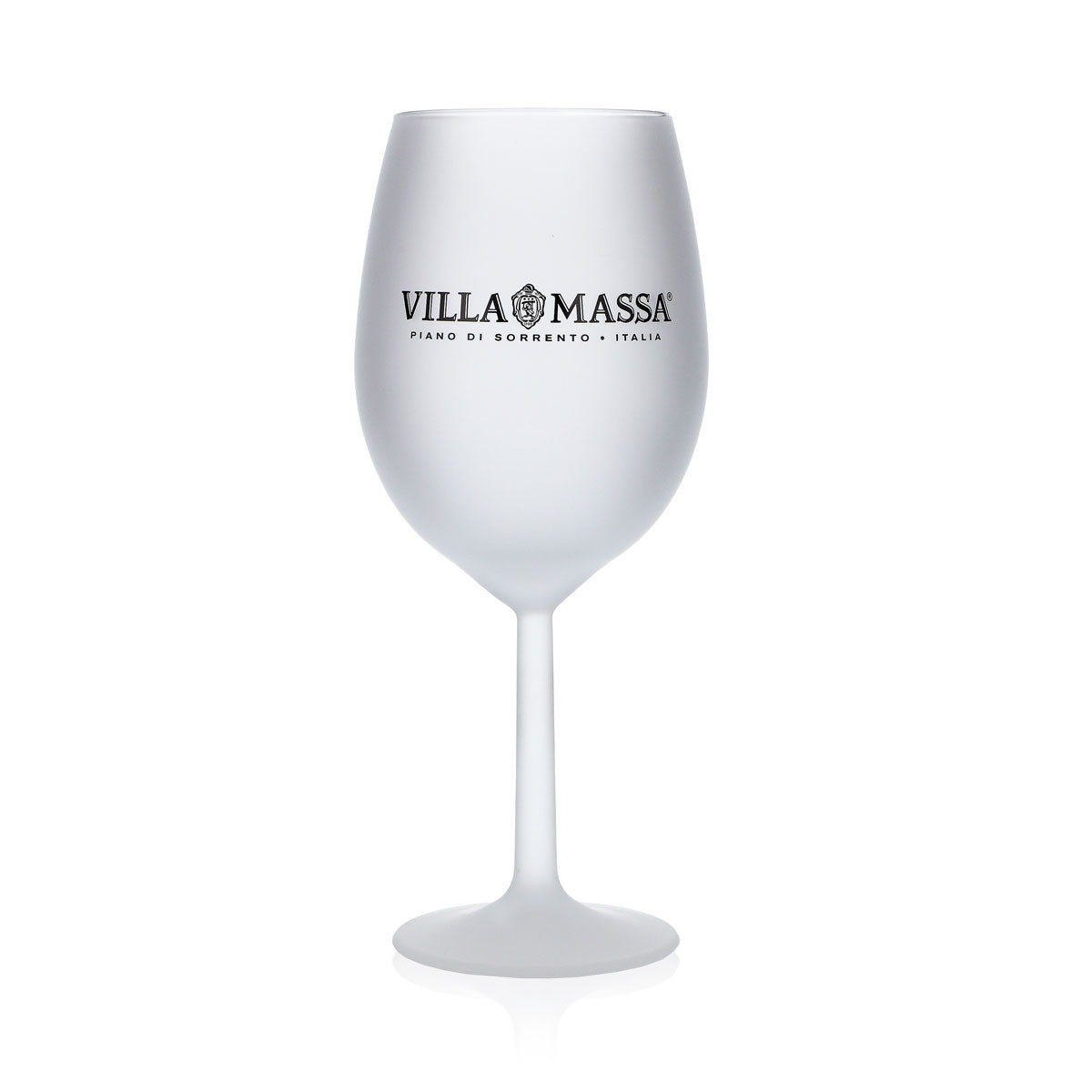 6x Villa Massa Limoncello Szklanka do wina 0,51 l satynowana „Piano di Sorrento” – Widok 2