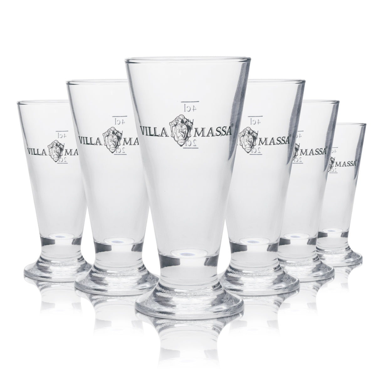 6x Villa Massa Limoncello kieliszek 4cl Shot