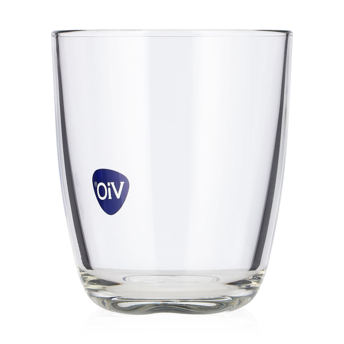 6 szt. szklanek Vio Wasser 0,55 l, szklanki typu tumbler z niebieskim logo, szklanki do whisky typu Old Fashioned – Widok 4
