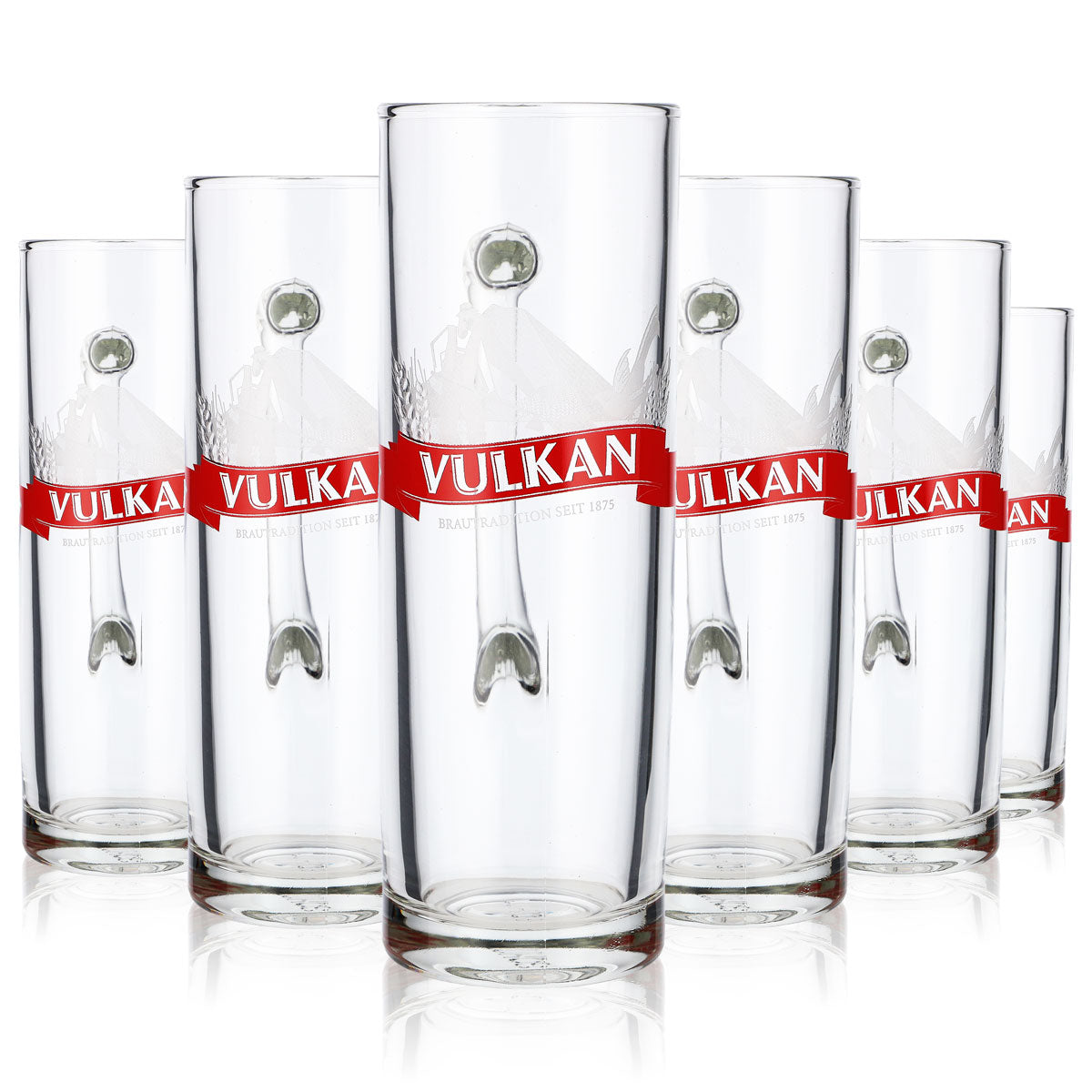 6x szklanka do piwa Vulkanbräu 0,3 l kufel do piwa Dallas – Widok 8