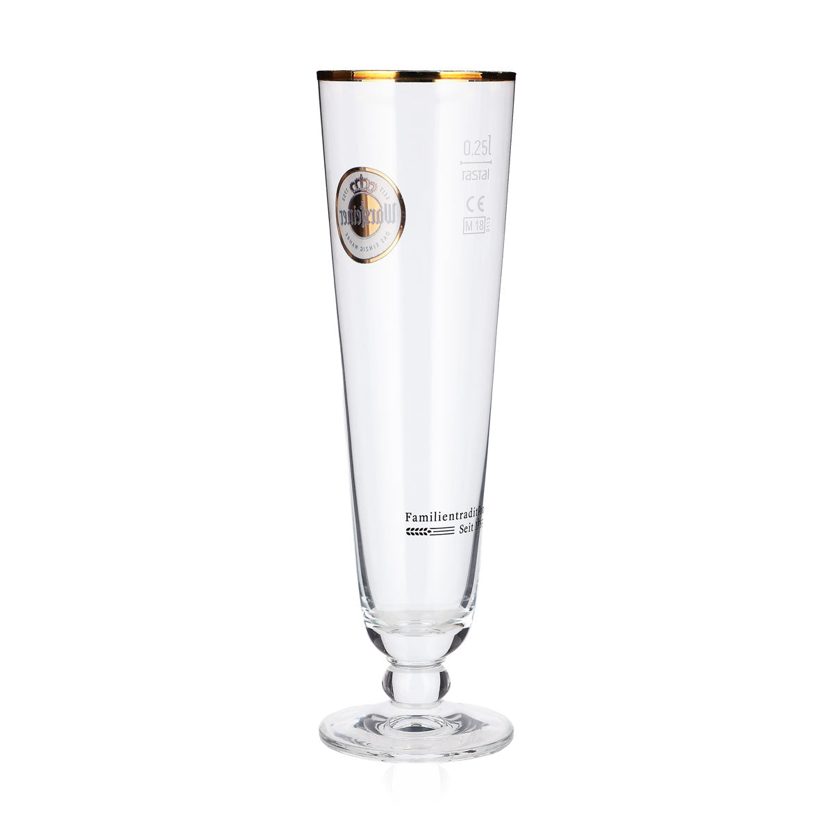 6x Szklanka do Piwa Warsteiner 0,25l Tulip Ekskluzywne Szklanki do Piwa Browar Złota Obręcz – Widok 5