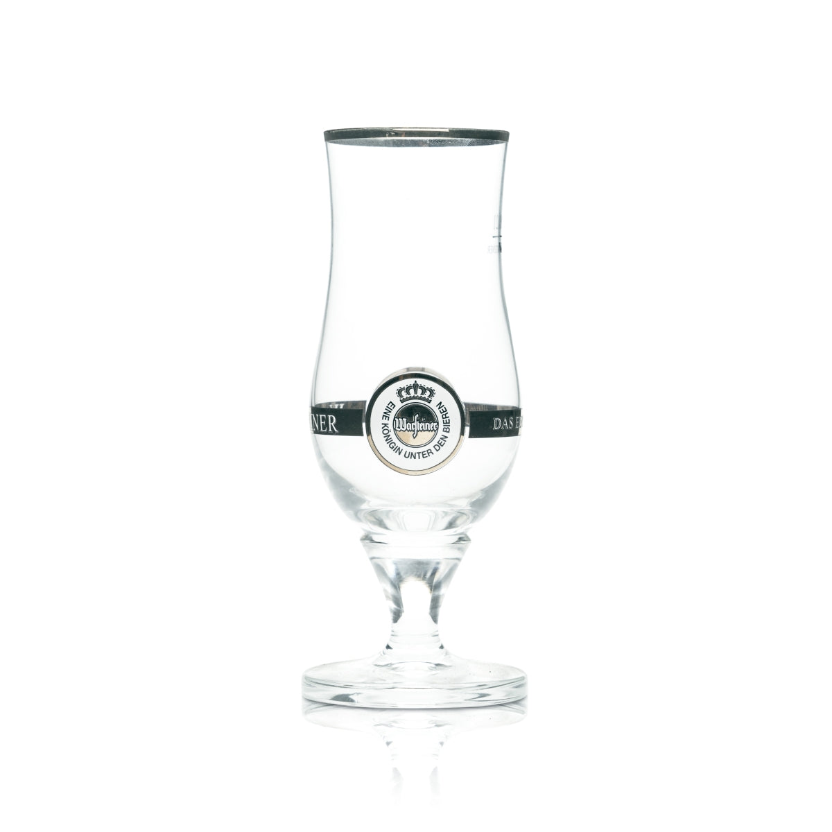 6x Szklanka do piwa Warsteiner 0,2l Exclusive Tulip Gold Rim Szklanki Gastro Pils – Widok 2