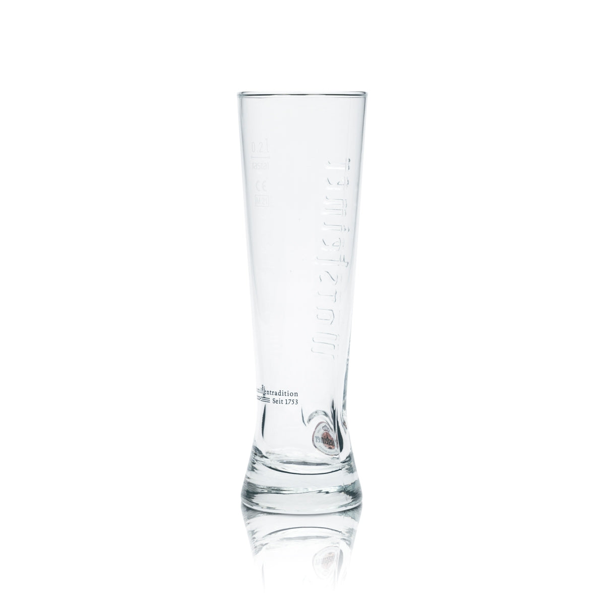6x szklanka do piwa Warsteiner 0,2 l Szklanki Premium Cup Kubki Relief Pokal Tulpe Stange – Widok 3