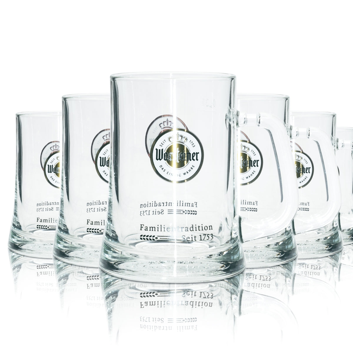 6x szklanka do piwa Warsteiner 0,3l kufel Party Seidel uchwyt szklanki kufle Piwo