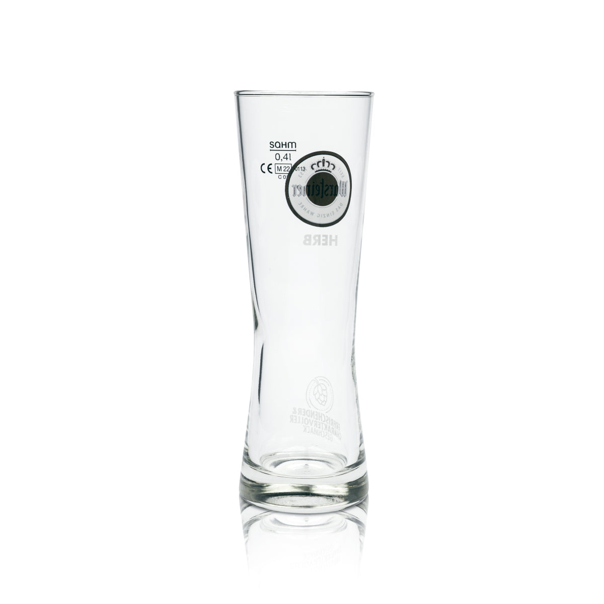 6x Szklanka do piwa Warsteiner 0,4l Goblet Herb Cup Szklanki Tulip Bar Mug Willi Bar – Widok 3