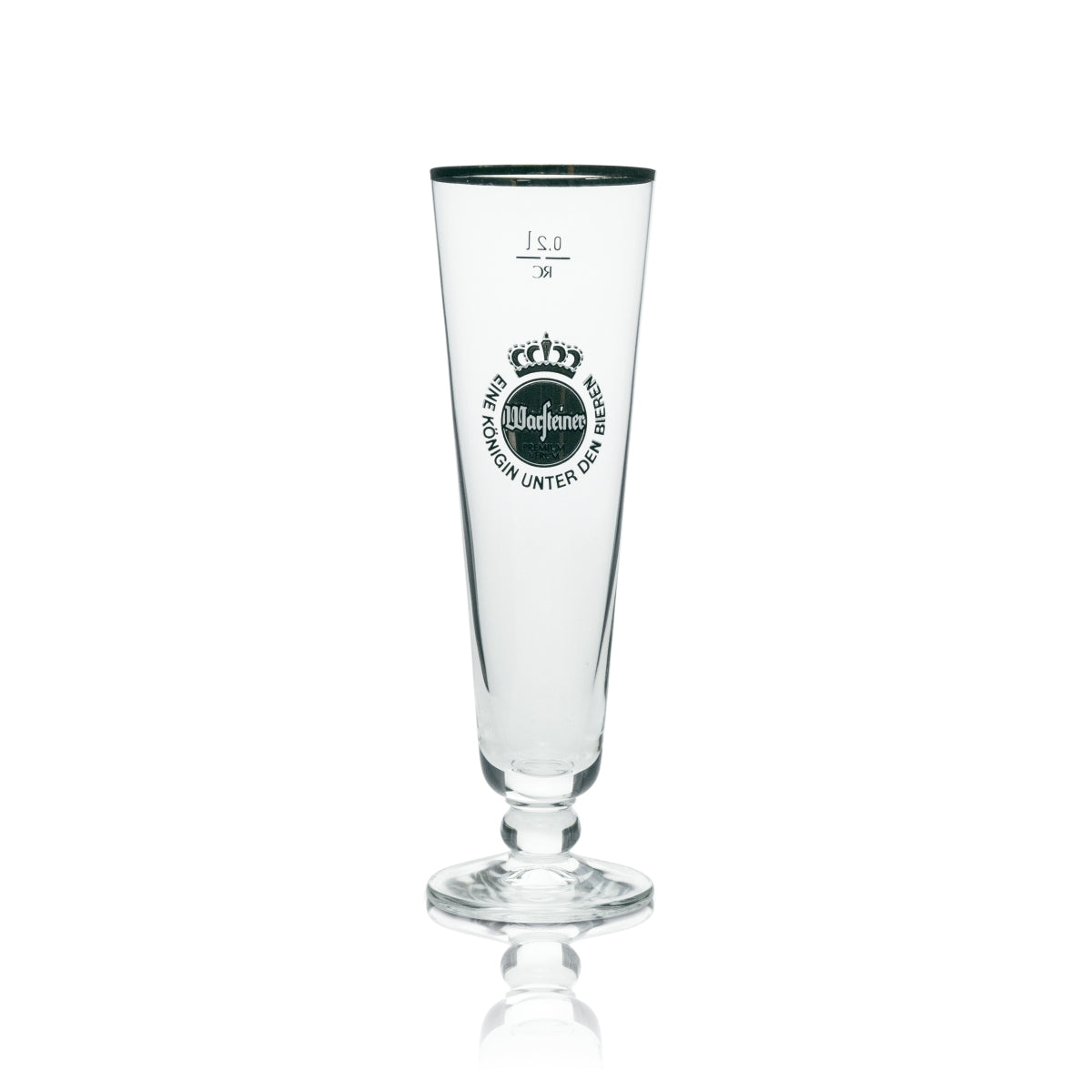 6x Szklanka do piwa Warsteiner Exclusive Tulip ze złotą obwódką 200ml – Widok 2